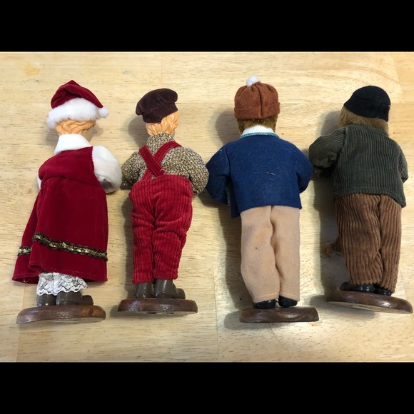 Vintage Christmas Carolers Children Lot of 4 - Picture 8 of 11